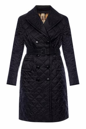 Pikowany dwurzędowy płaszcz, zdjęcie 1 Pikowany dwurzędowy płaszcz od Burberry